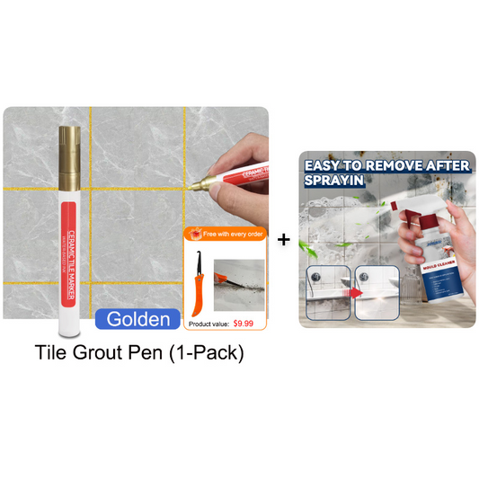 Anti-Mould & Waterproof Joint Pen for Ceramic Tiles!