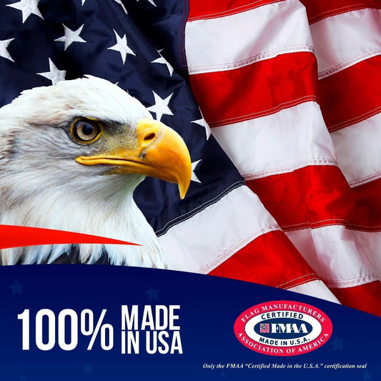 2026 Best Embroidered Stars American Flags
