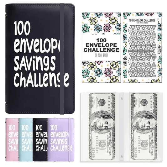 100 Envelope Savings Challenge Book