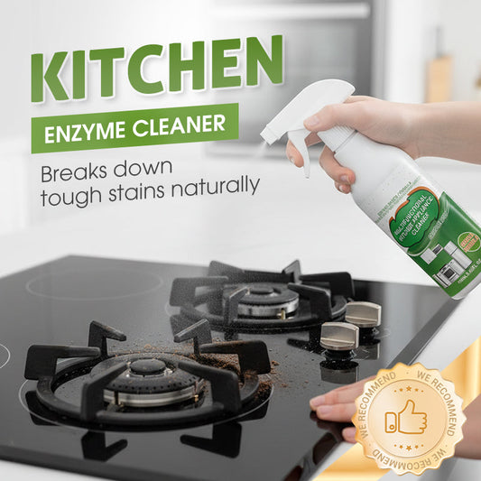 ! Kitchen Enzyme Cleaner – Powerful Degreasing, Long-Lasting Freshness
